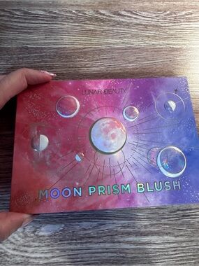 Lunar Beauty Moon Prism Blush Palette - Pink & Purple